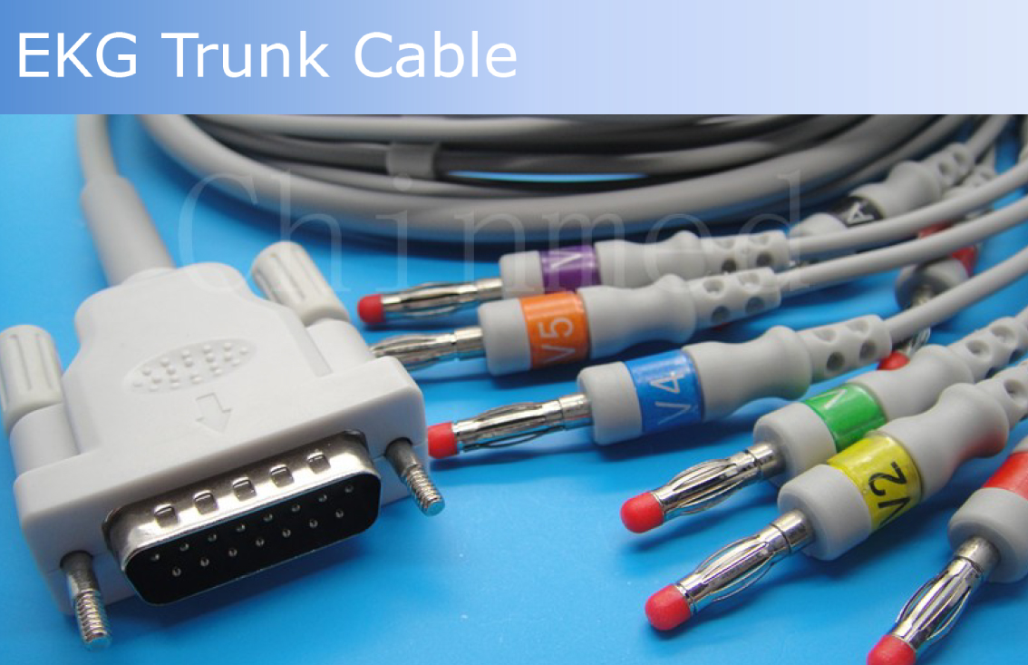 <p><span style="font-weight: bold;">ECG Trunk Cable</span><br></p>