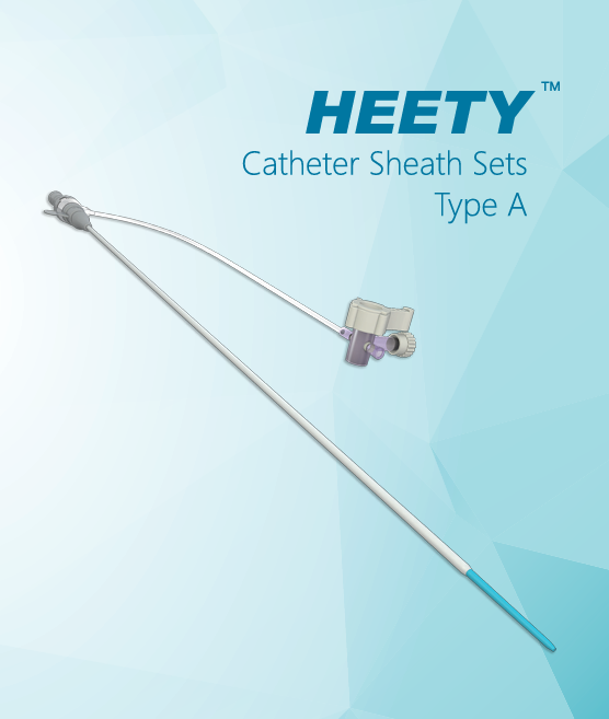 Heety Catheter Sheath Sets Type A Czech Republic medical market medical equipment, tools, components interventional cardiology, radiology, angiology, arrhythmology, electrophysiology and neurophysiology Good Hemostasis, Convenient For Catheter In And Out