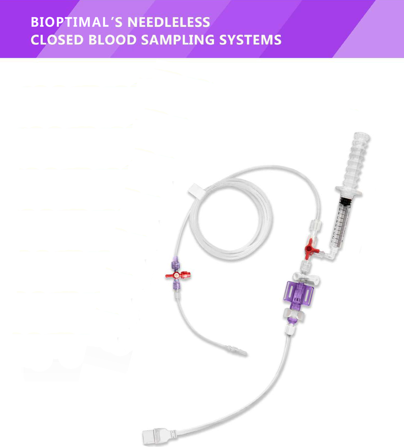 Bioptimal`s Needleles Closed Blood Sampling System Czech Republic medical market medical equipment, tools, components interventional cardiology, radiology, angiology, arrhythmology, electrophysiology and neurophysiology