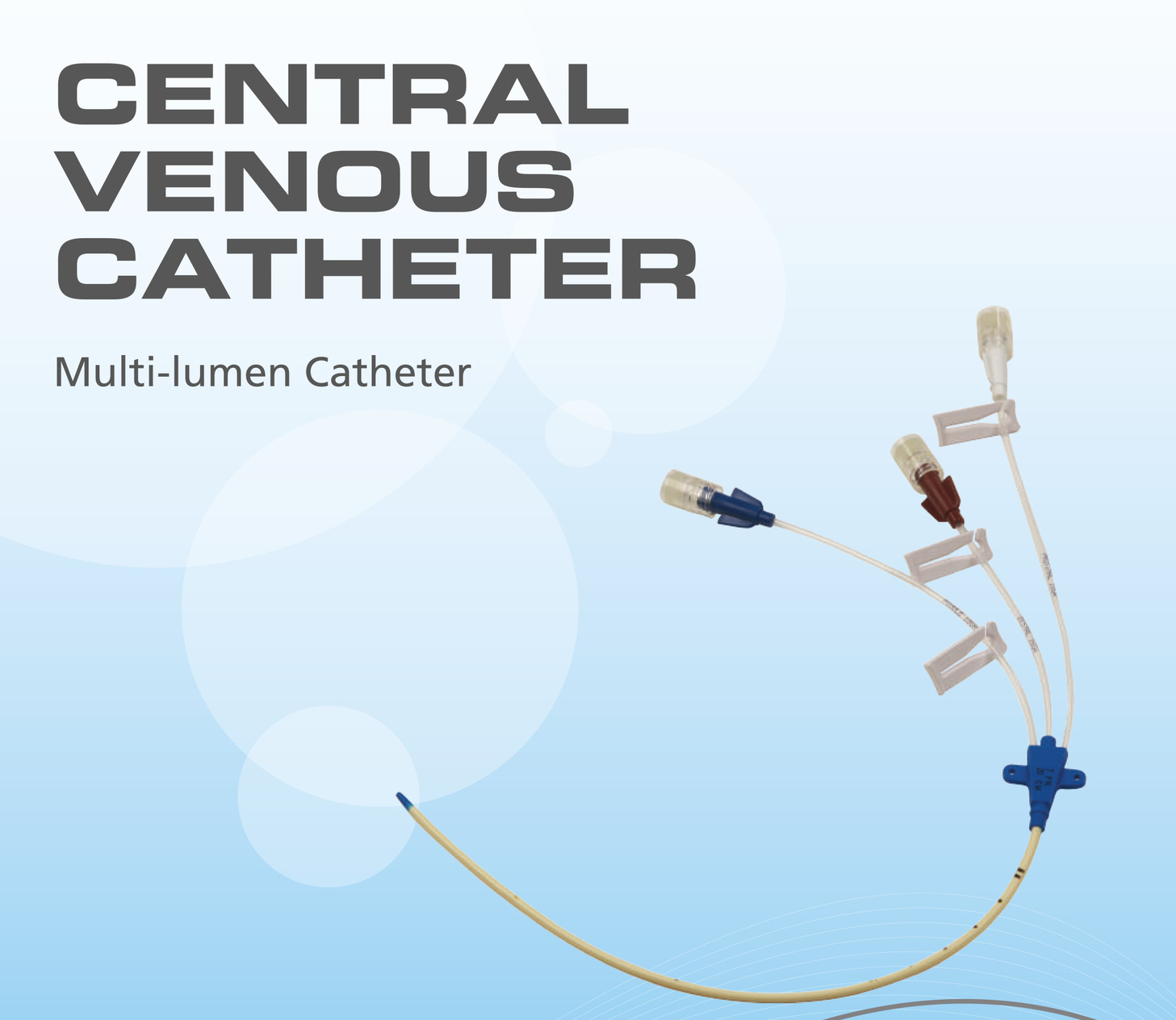 <p><span style="font-weight: bold;">Central Venous Catheter Multi-lumen Catheter</span><br></p>